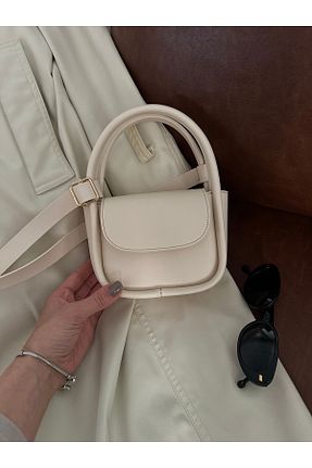 کیف دوشی زنانه چرم مصنوعی NOTHING - کد 917685561
