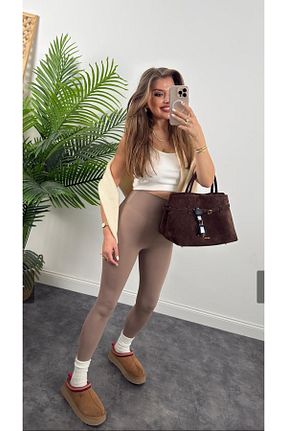 ساق شلواری بژ زنانه بافتنی jöns since 1997 - کد 926268842