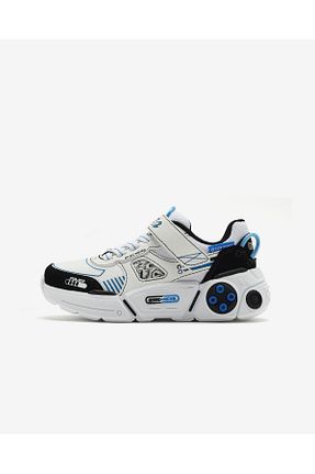 کفش پیاده روی آبی بچه گانه پارچه ای Skechers - کد 898827974