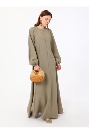 لباس حجاب خاکی زنانه رگولار Benin - کد 926317266