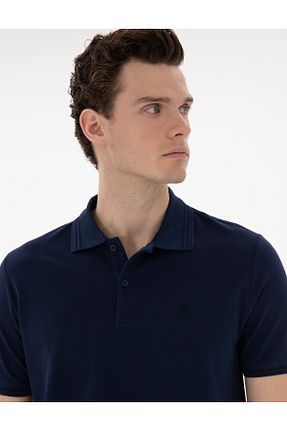 پولوشرت سرمه ای مردانه %100 پنبه Pierre Cardin - کد 926290737