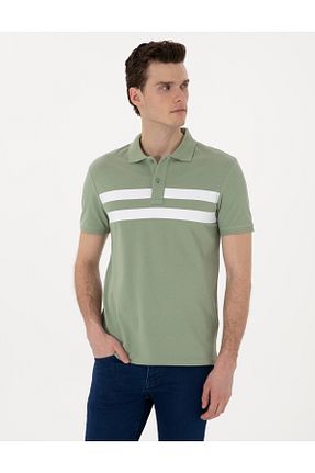 پولوشرت سبز مردانه %100 پنبه Pierre Cardin - کد 926302777