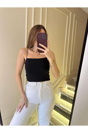 بلوز مشکی زنانه ساده Chamakh - کد 901892846