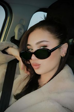 عینک آفتابی آبی زنانه UV400 Eyesofia - کد 814664499