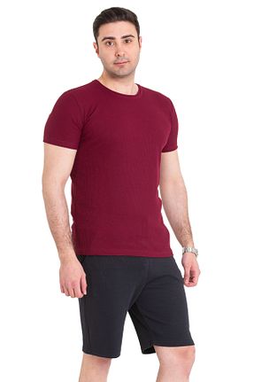 شلوارک و برمودا طوسی مردانه اسلیم فیت MODA - کد 926330651