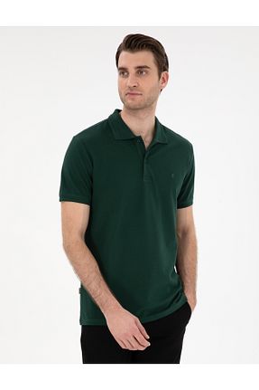پولوشرت سبز مردانه %100 پنبه Pierre Cardin - کد 926315659