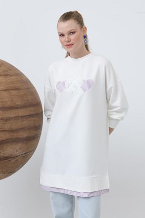 تونیک نباتی زنانه بافت Puane - کد 926323112