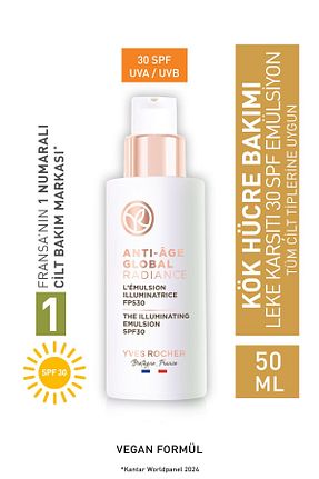 کرم ضد آفتاب صورت SPF 20 - 40 Yves Rocher - کد 256251070
