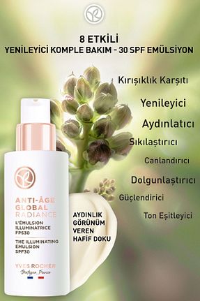 کرم ضد آفتاب صورت SPF 20 - 40 Yves Rocher - کد 256251070