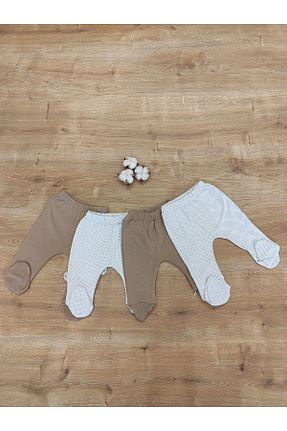 ست نوزادی قهوه ای بچه گانه پنبه ای Tomuycuk Bebe - کد 794315812
