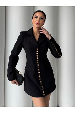 لباس مشکی زنانه بافتنی HARMONY GLOBAL - کد 926349799