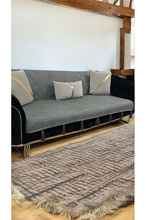 کاور مبل طوسی کتان DESİGNBYASYAA - کد 886831605
