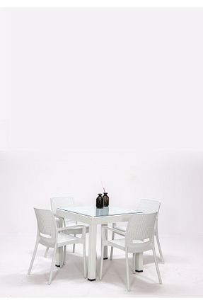 ست باغچه سفید پلاستیک MOBETTO - کد 467271795