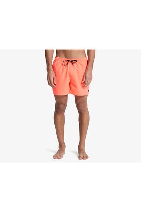 شلوارک ساحلی نارنجی مردانه پلی استر Quiksilver - کد 926363433