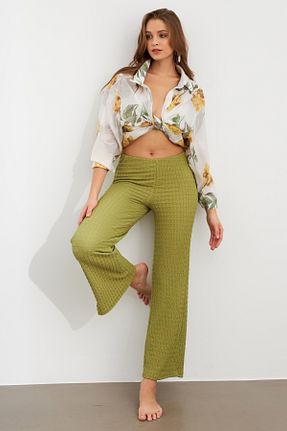 شلوار سبز زنانه پلی استر Cool & Sexy - کد 926362965