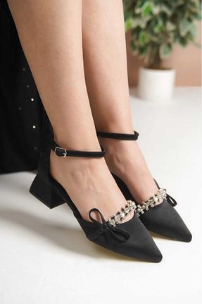 کفش پاشنه بلند کلاسیک مشکی زنانه چرم لاکی ay ayfam shoes - کد 926374076