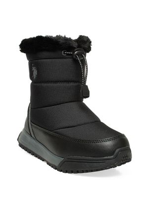 بوت / نیم بوت مشکی بچه گانه پارچه ای U.S. Polo Assn. - کد 760543186