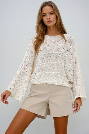 بلوز نباتی زنانه Ajurlu VAGGON - کد 926396009