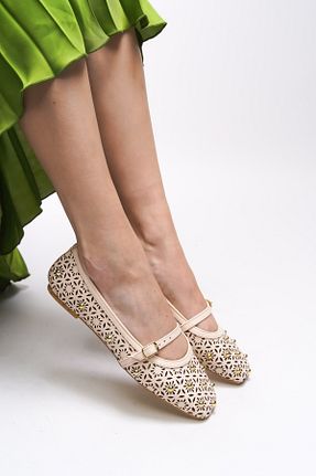 بابت بژ زنانه چرم مصنوعی Riccon - کد 926394511