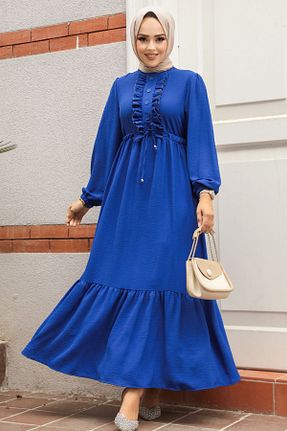 لباس حجاب سرمه ای زنانه رگولار Neva Style - کد 860184423