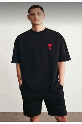ست بالاتنه و پائین تنه مشکی زنانه پنبه ای BYMEER - کد 926508868