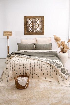 روتختی سایز بزرگ خاکی 240 x 260 Şaheser - کد 926509678