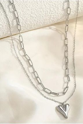 گردنبند جواهر قرمز زنانه AAcc. - کد 353429151