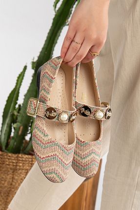 بابت رنگی زنانه جیر PLN SHOES - کد 926488298