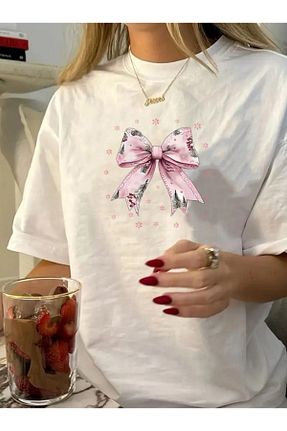 تیشرت سفید زنانه یقه دوچرخه Baxia - کد 926522423