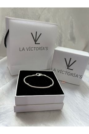 دستبند نقره زنانه 925 عیار la victorias - کد 903562921