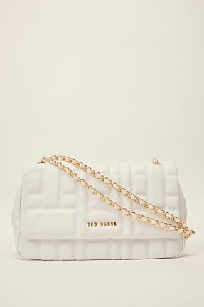 کیف دوشی سفید زنانه Ted Baker - کد 922134568