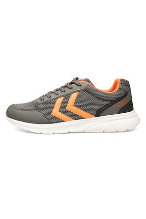 کفش اسنیکر طوسی زنانه بند دار hummel - کد 893555208
