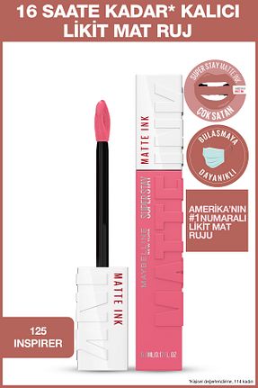 رژ لب صورتی مات Maybelline New York - کد 4439930