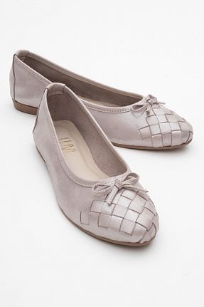 بابت بژ زنانه چرم خالص luvishoes - کد 48806765