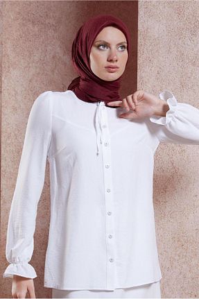 روسری قرمز پلی استر Alvina - کد 846938019