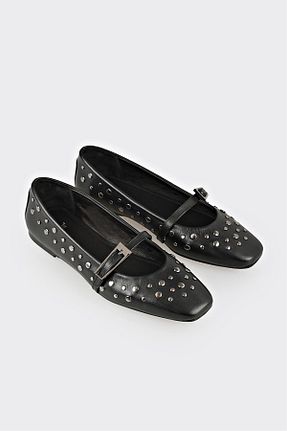 بابت مشکی زنانه چرم خالص Elle - کد 926542266