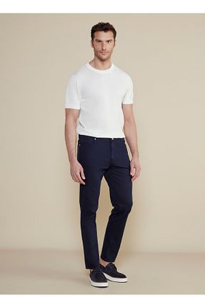 شلوار سرمه ای مردانه پاچه ساده BROOKS BROTHERS - کد 926544590