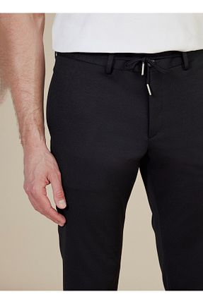 شلوار مشکی مردانه پاچه ساده BROOKS BROTHERS - کد 926544579
