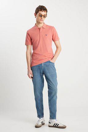 شلوار جین سرمه ای مردانه پاچه تنگ Wrangler - کد 926560866