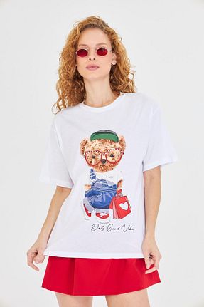 تیشرت نباتی زنانه رگولار Tiffany Tomato - کد 926559870