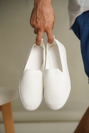 کفش لوفر سفید مردانه by selvi Lukka Shoes - کد 926659101