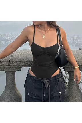 بادی مشکی زنانه یقه ماهیگیر DEEFWEAR - کد 926569586