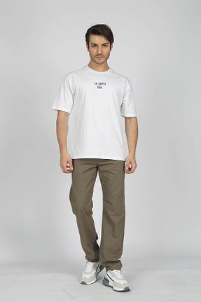 شلوار قهوه ای مردانه پارچه Lee Cooper - کد 824086693