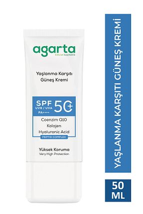 کرم ضد آفتاب صورت SPF 50 + Agarta - کد 926662004