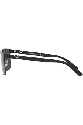 عینک آفتابی مشکی مردانه 58 Emporio Armani - کد 926662128