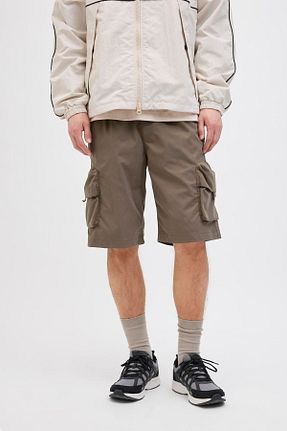 شلوارک و برمودا طوسی مردانه Relaxed Jack & Jones - کد 920155952