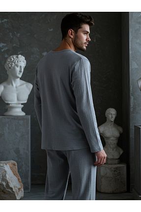 ست لباس راحتی طوسی مردانه ساده Combattente - کد 781070271