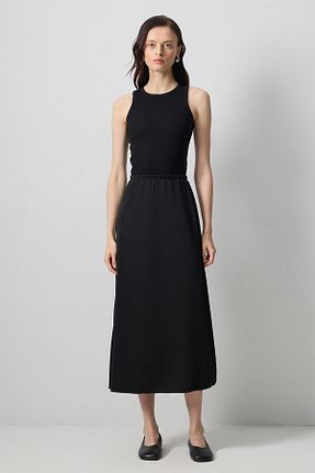 دامن حجاب مشکی زنانه Relaxed Touche Prive - کد 926615883