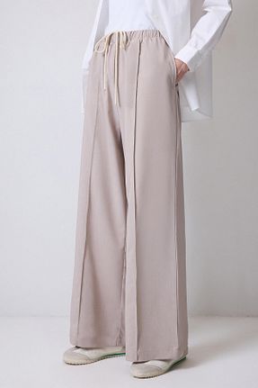 شلوار حجاب طوسی زنانه ویسکون Touche Prive - کد 926622949