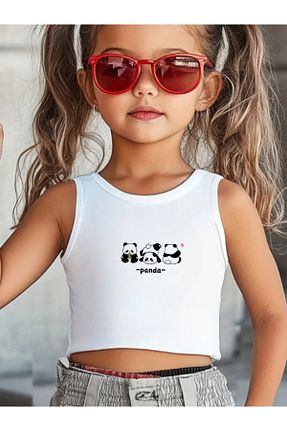 تیشرت سفید بچه گانه اورسایز MELADYAN - کد 926700989